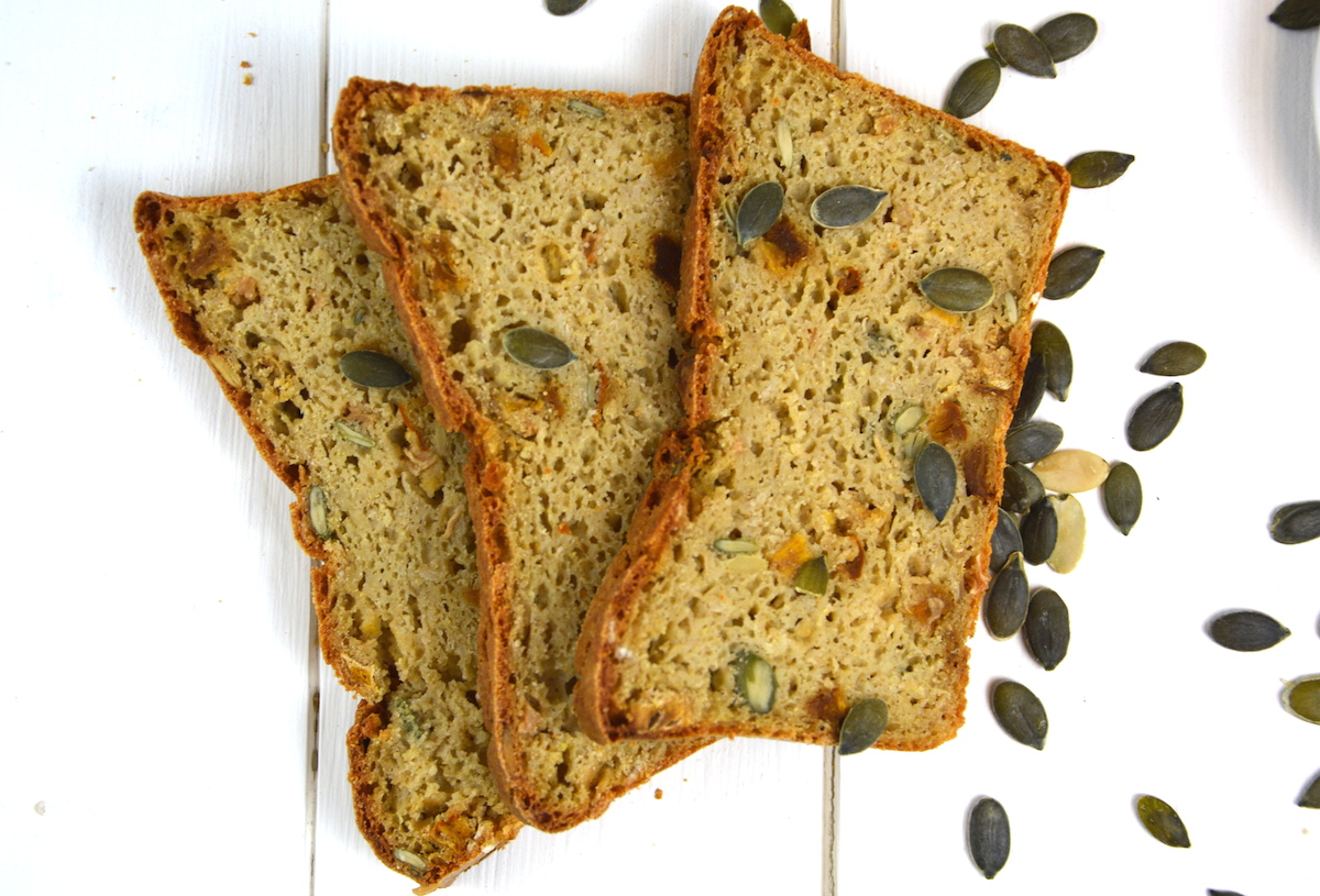 glutenfrei Brot Backmischung KOI Kürbis