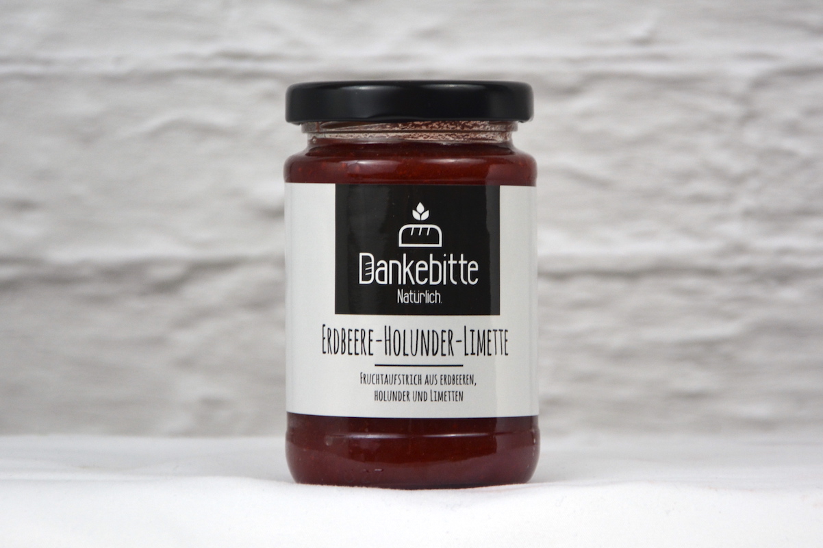 Dankebitte-Fruchtaufstrich-Erdbeer-Holunder-Limette-1pNcrLpYFQPSHC Dankebitte Fruchtaufstrich Erdbeere Holunder Limette