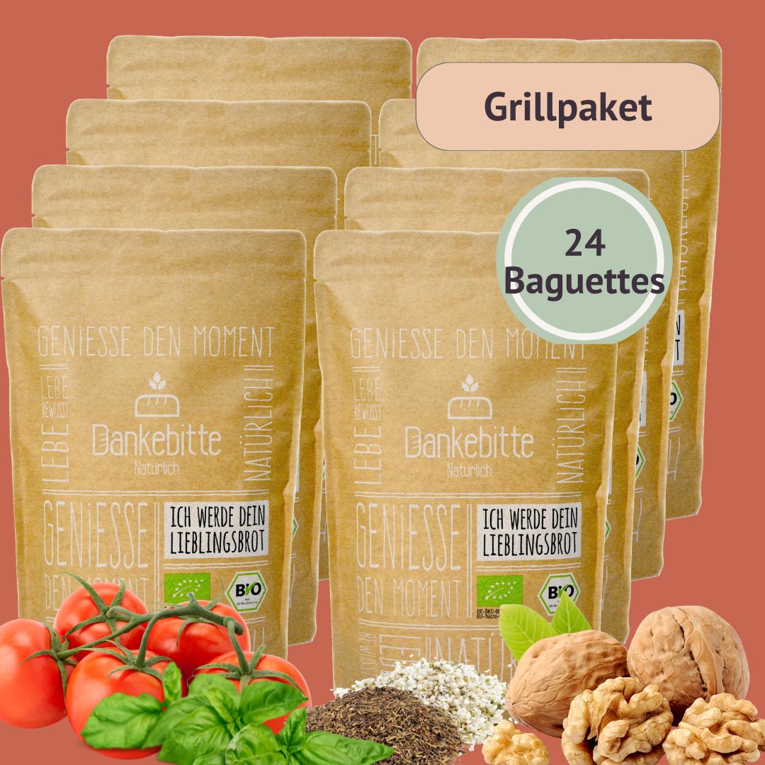 8 Baguette Backmischungen