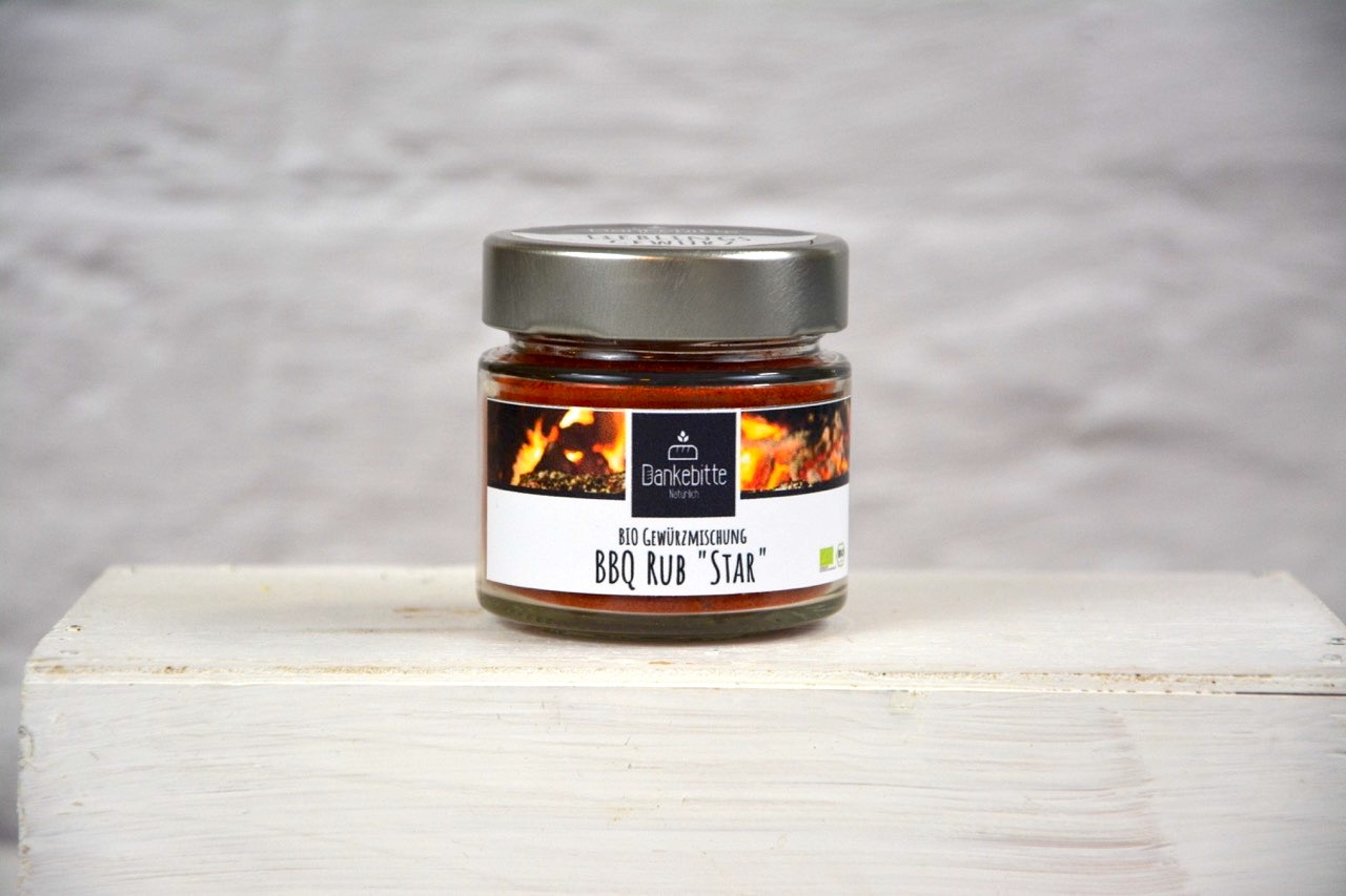 Gewuerzmischung-BBQ-Rub-Star-MAgicdust Gewürzmischung für Marinade BBQ Rub Star Magic Dust Trockenmarinade
