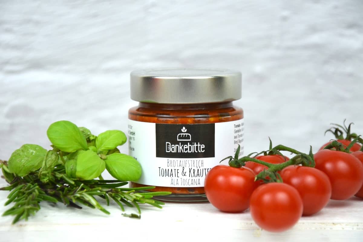 Brotaufstrich - Tomate & Kräuter ala Toscana