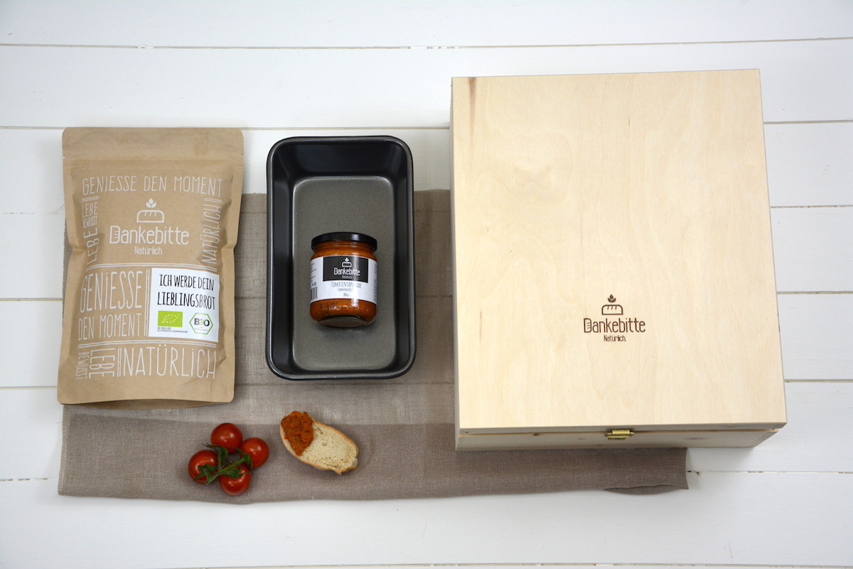 GeschenkBOX Brotbackmischung