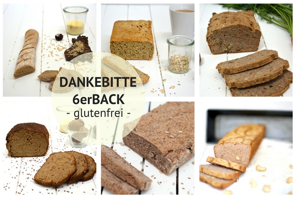 glutenfreie Brotbackmischungen, glutenfreies Brot backen, Brot selbst backen, Backmischung Brot glutenfrei