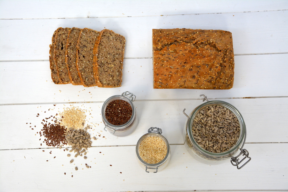Brotbackmischunge-QVital2 Brotbackmischung Körnerbrot Q Vital
