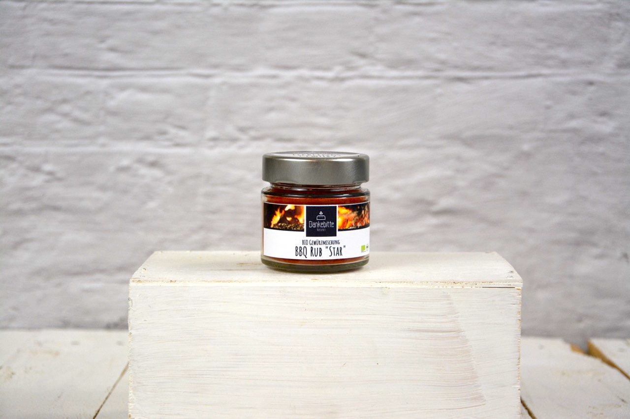 Gewuerzmischung-BBQ-Rub-Star-MAgicdust5 Gewürzmischung für Marinade BBQ Rub Star Magic Dust Trockenmarinade