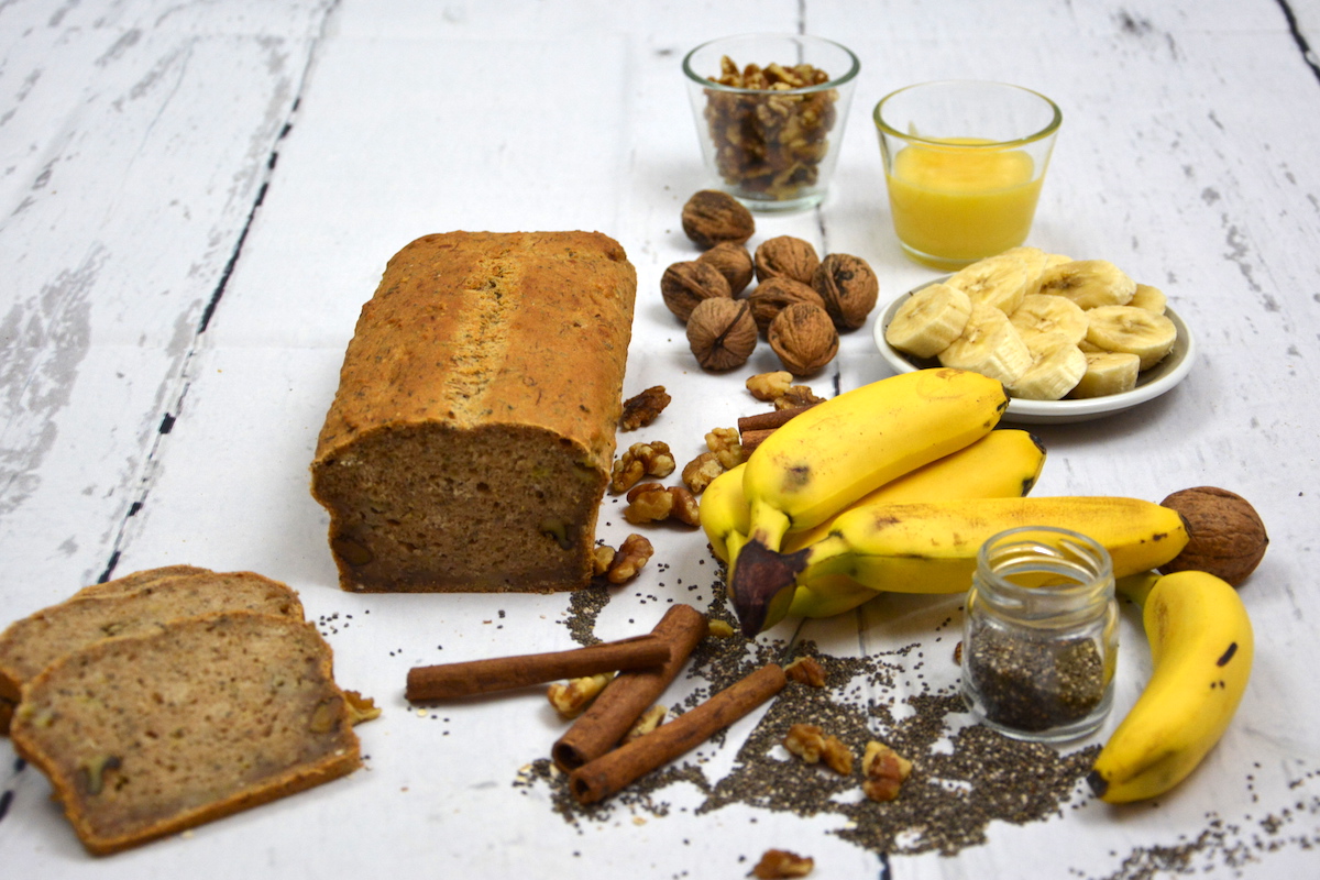 Brotbackmischung-Bananenbrot-Carly-glutenfrei-6 glutenfreie Brotbackmischung Bananenbrot Charly