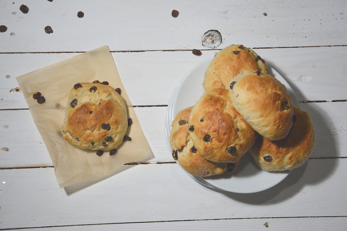 Backmischung-Rosinenbro-tchen-5 Backmischung Rosinen Brötchen
