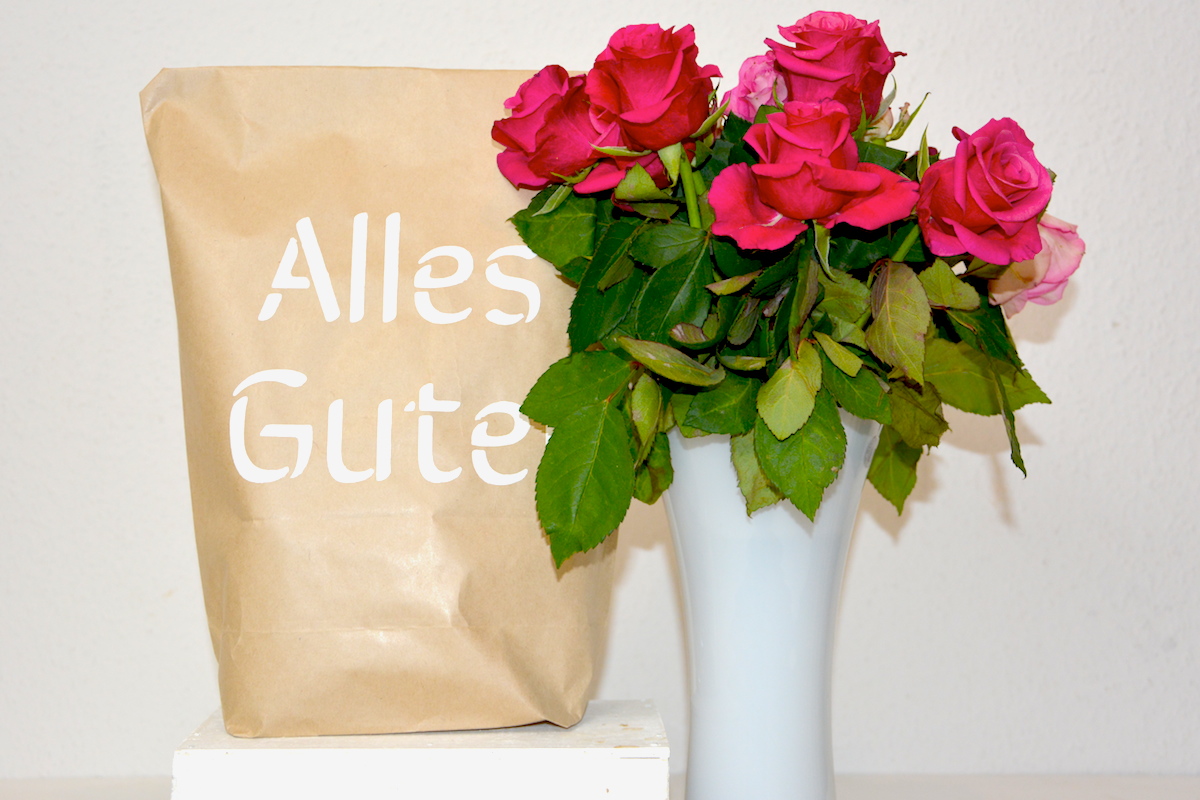 Geschenkt-te-Alles-Gute Geschenktüte Geschenkverpackung Brotbackmischung
