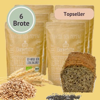 Finde dein LieblingsBROT Set - 6 verschiedene Topseller