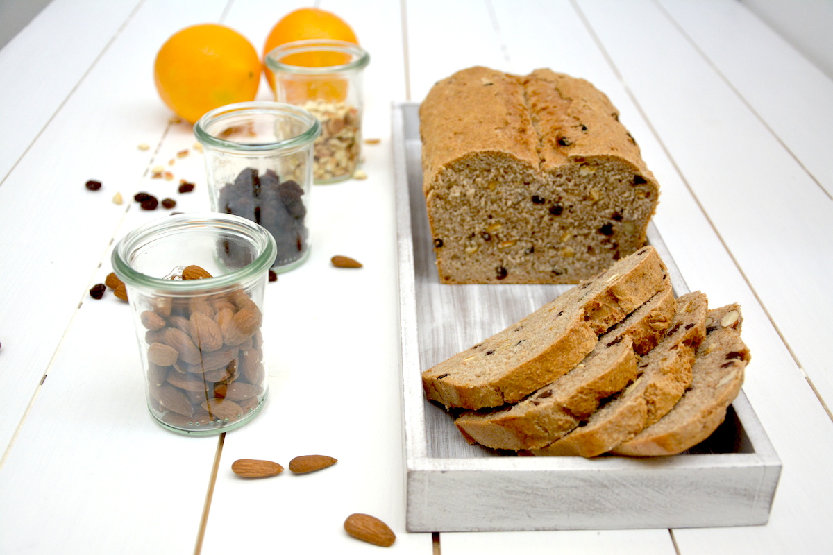 Brotbackmischung-Weihnachtsbrot-Mandel-O Brotbackmischung Weihnachtsbrot