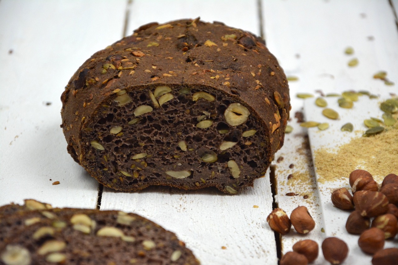 Eiweissbrot-Glutenfreie-Brotbackmischung-Nuss5-Gross glutenfrei Brot Backmischung Eiweißbrot Low Carb