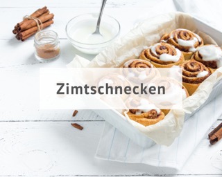 Zimtschnecken mit einer Backmischung Zimtschnecken mit einer Backmischung