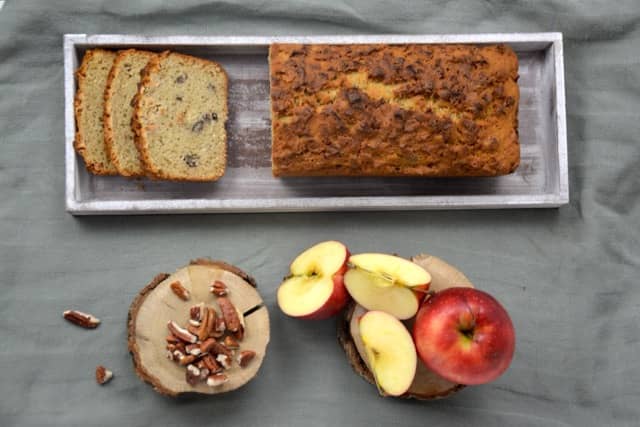 Backmischung Apfel Pekan Rührkuchen glutenfrei Backmischung Apfel Pekan Rührkuchen glutenfrei