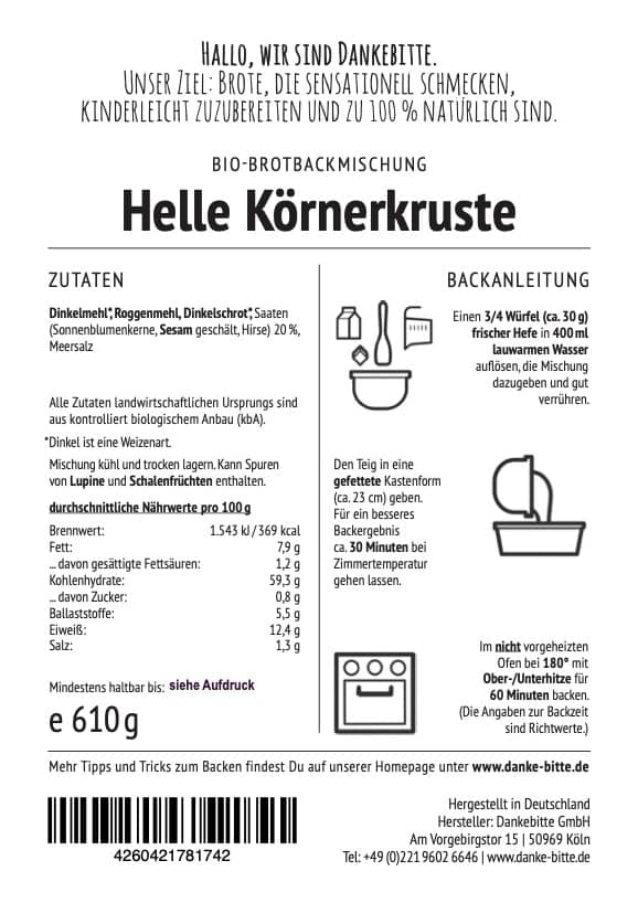 LMIV Helle Körnerkruste