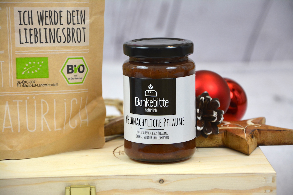 Fruchtaufstrich-Weihnachtliche-Pflaume Dankebitte Fruchtaufstrich Weihnachtliche Pflaume