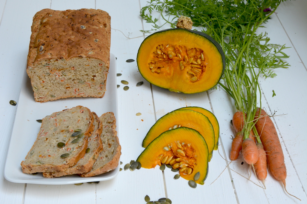 Brotbackmischung Karottenbrot
