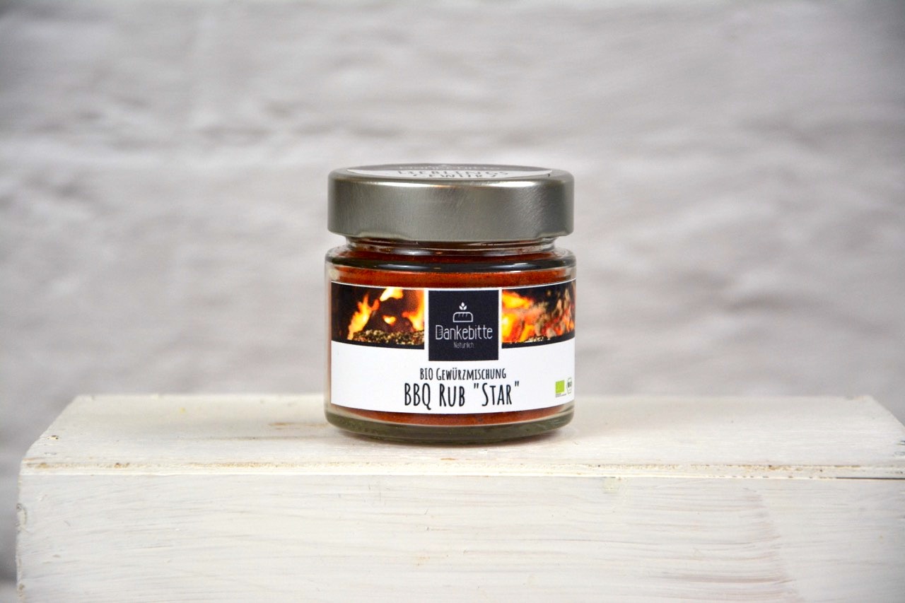 Gewuerzmischung-BBQ-Rub-Star-MAgicdust4 Gewürzmischung für Marinade BBQ Rub Star Magic Dust Trockenmarinade