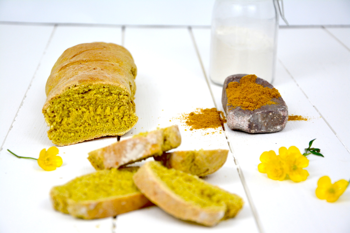 Backmischung-Currybaguette2 Currybaguette, Baguettes backen, Biobackmischung, Baguettes backen, Backmischung für Baguette, Baguette mit Curry