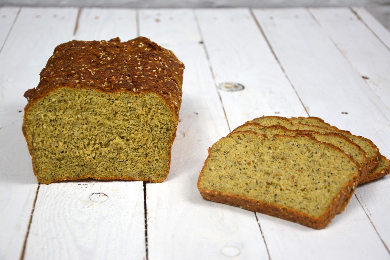 vegane Brotbackmischung Eiweissbrot Leogolas