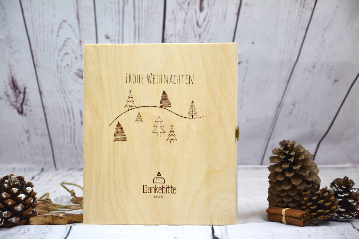 Holzkiste-Frohe-Weihnachten-1 Dankebitte Holzkiste "Frohe Weihnachten"