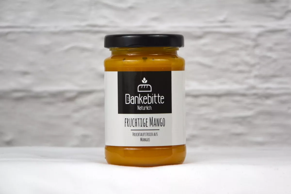 Dankebitte-Fruchtaufstrich-Fruchtige-Mango-5 Dankebitte Fruchtaufstrich Fruchtige Mango