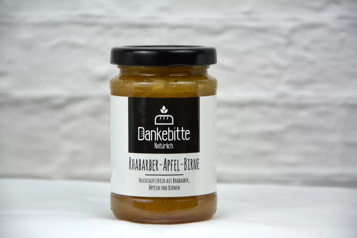 Dankebitte-Fruchtaufstrich-Rhabarber-Apfel-Birne-1a0itbIconECVM Dankebitte Fruchtaufstrich Rhabarber Birne Apfel