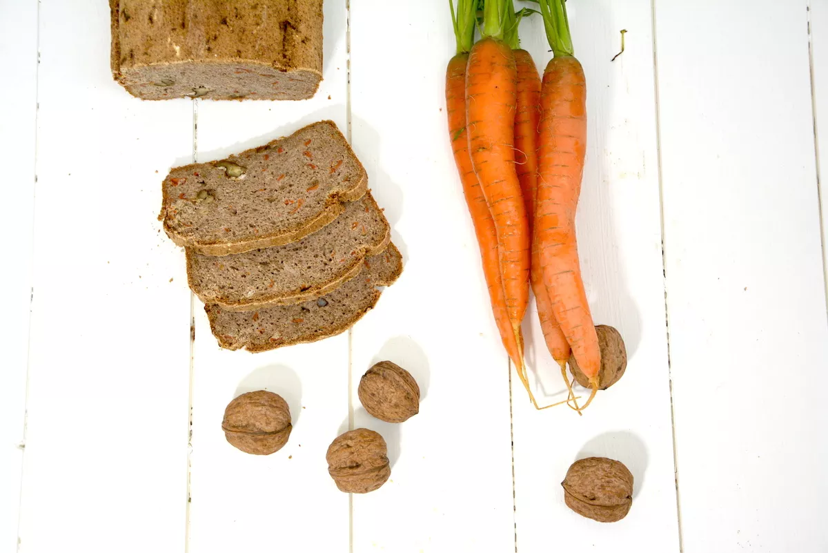 glutenfreie Brotbackmischung Flotte Karotte